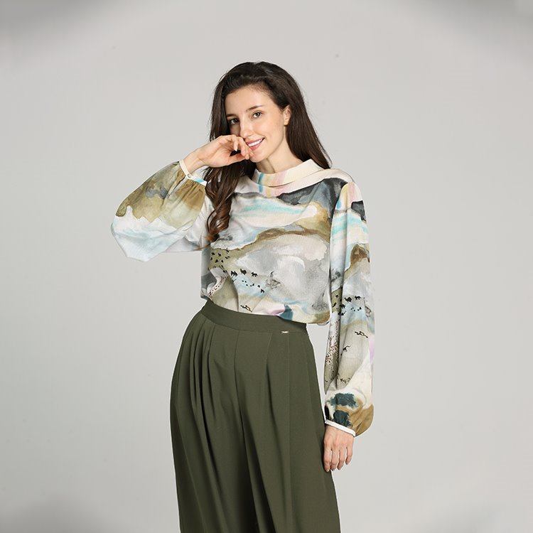 Plain Hoodie Logo Branded Crop Loose Fit Soft Polyester Cotton Women Sweater