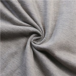 Spun Silk Viscose Jersey Fabric 30%Wool 70%Viscose