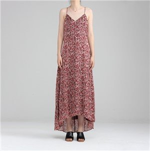 Ladies’ Print Slip Long Dress