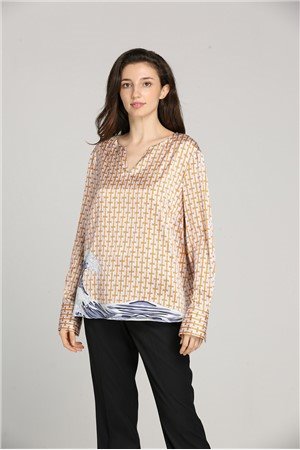 Ladies’ Silk Long Sleeve Blouse