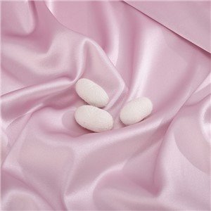 Polyester Wedding Dress Satin Spandex Fabric with Silk Feeling
