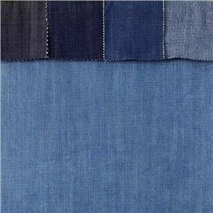 Tencel Polyester Blended Denim Fabric