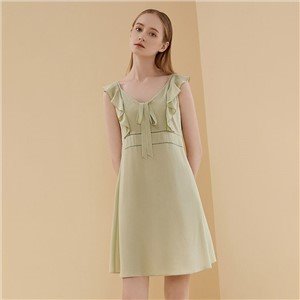 Spring Cothings Two Piece Knitted Lounge Wear Women's Sleepwear